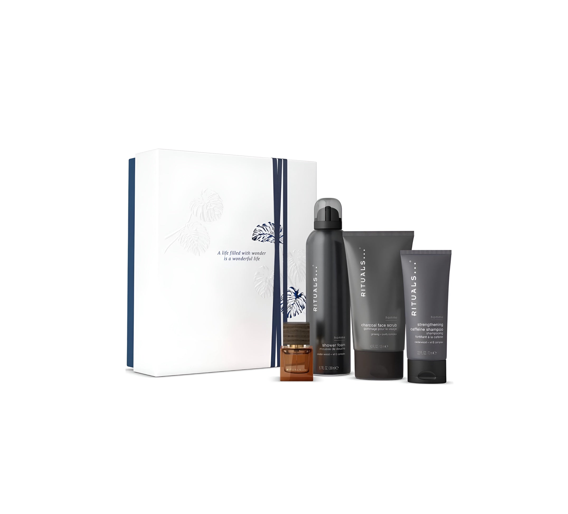 RITUALS Homme Geschenkset M 4-tlg. mit Travel Parfum