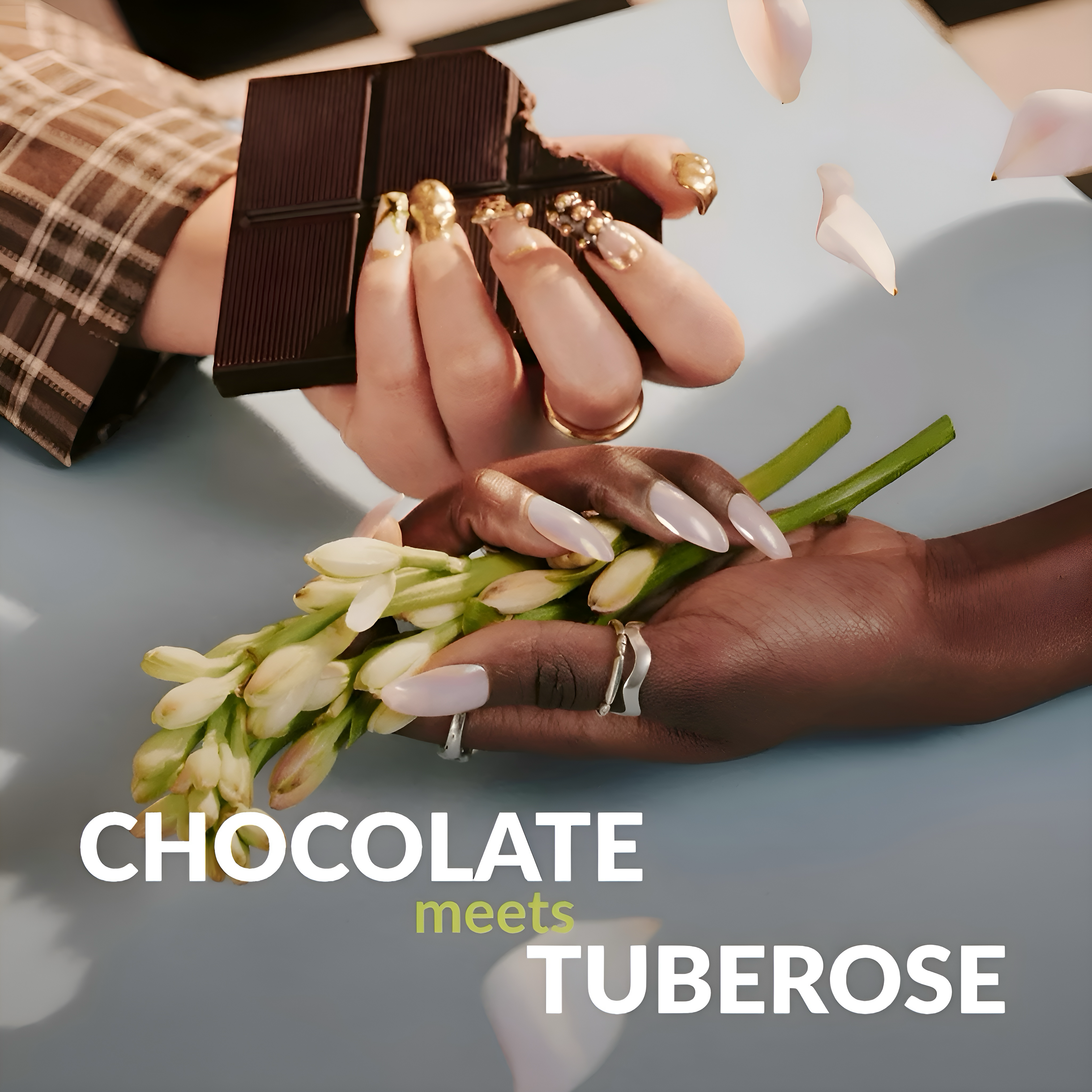 Avon Perfect Nonsense Choco Tuberose EdP 50 ml Set mit Duschgel