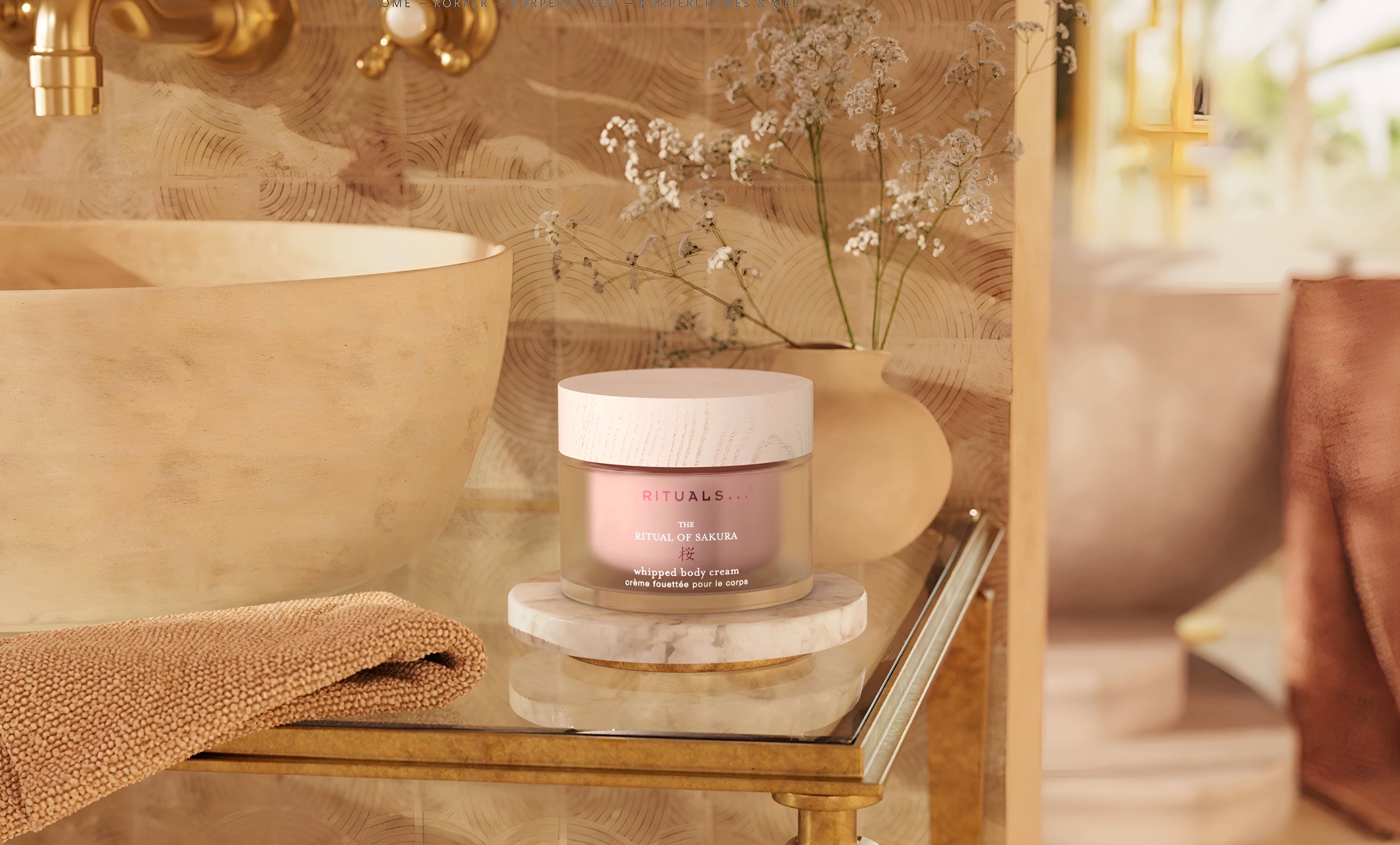 RITUALS Sakura Whipped Body Cream Kirschblüte 220 ml