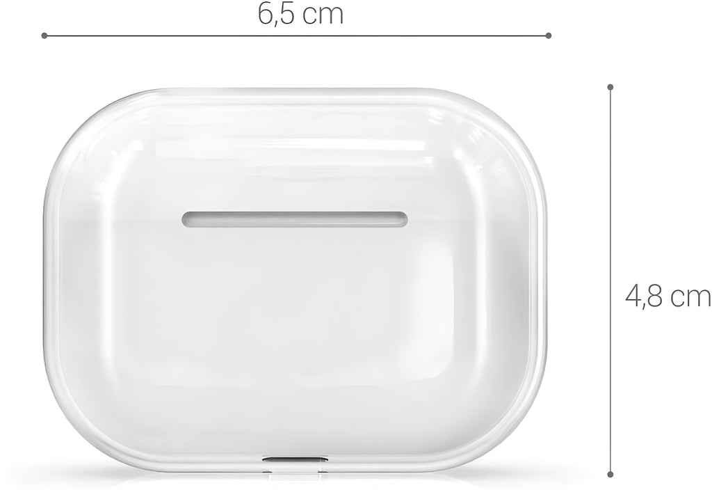 Ladecase für AirPods Pro 1 & 2 – 660 mAh Wireless Charging Case