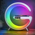 Smarte RGB LED G-Lampe mit Ladestation & Bluetooth-Lautsprecher