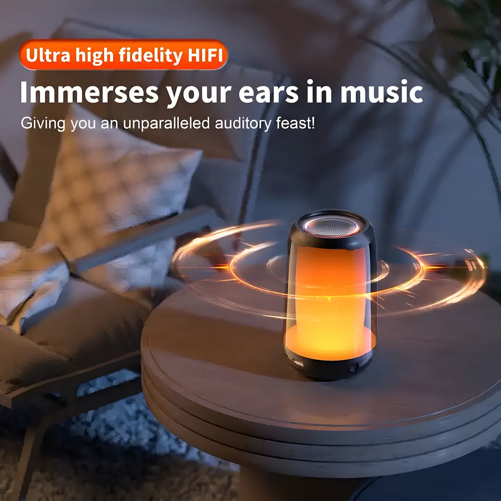 QERE HF22 Mini Bluetooth Lautsprecher RGB – 10h Akku