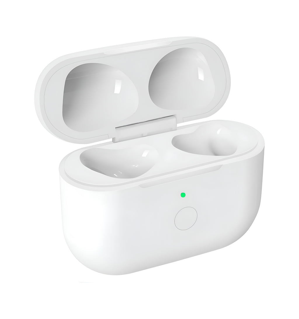 Ladecase für AirPods 3. Generation – Wireless Charging Case mit Transparente Schutzhülle
