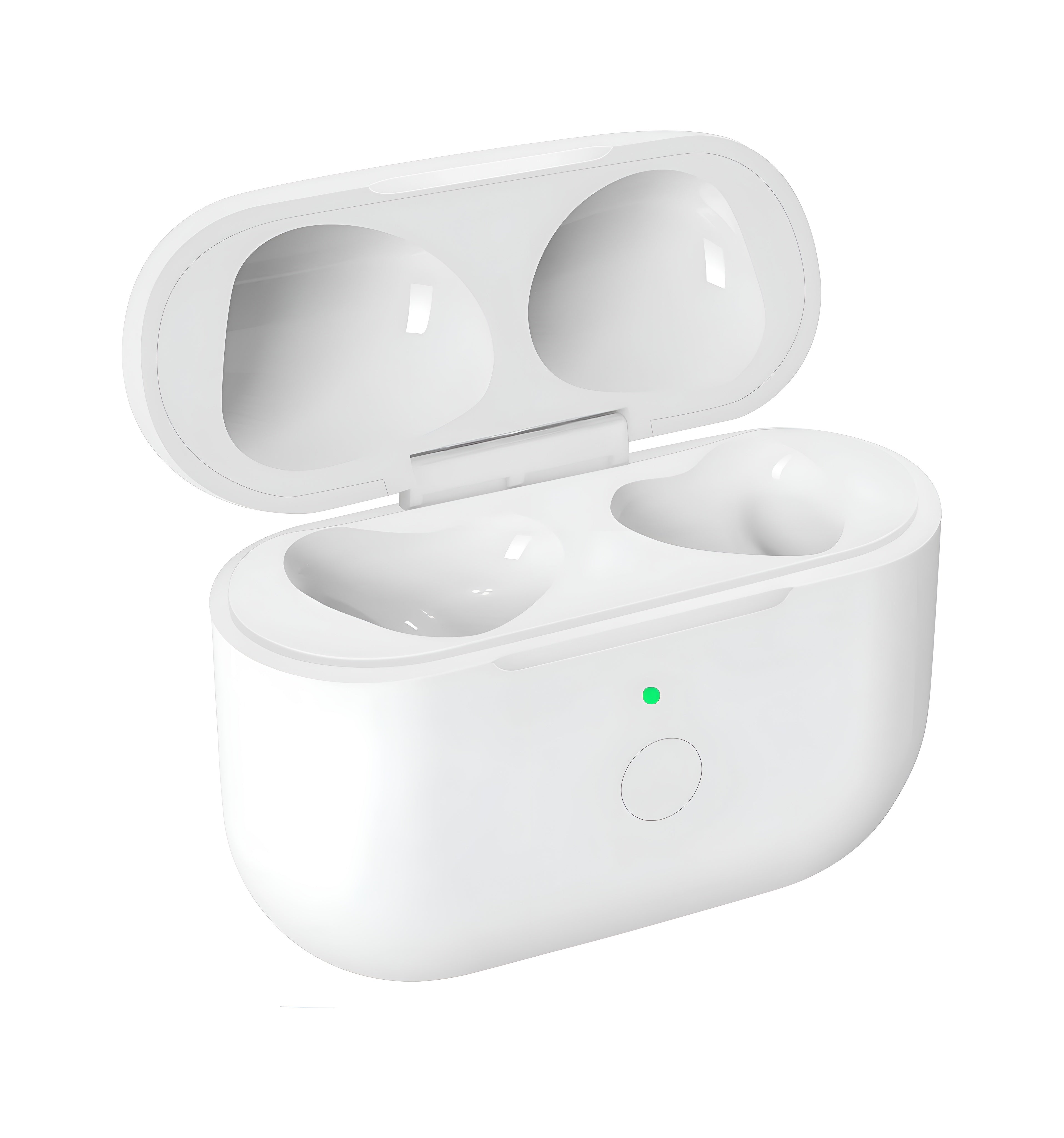 Ladecase für AirPods 3. Generation – Wireless Charging Case mit Transparente Schutzhülle