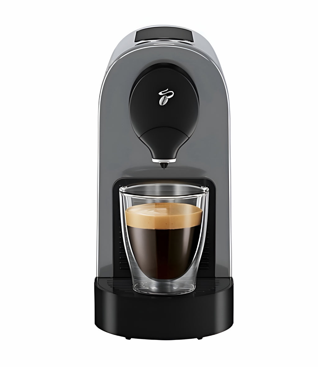 Tchibo Cafissimo Pure plus Kapselmaschine Grau + 50 Kapseln