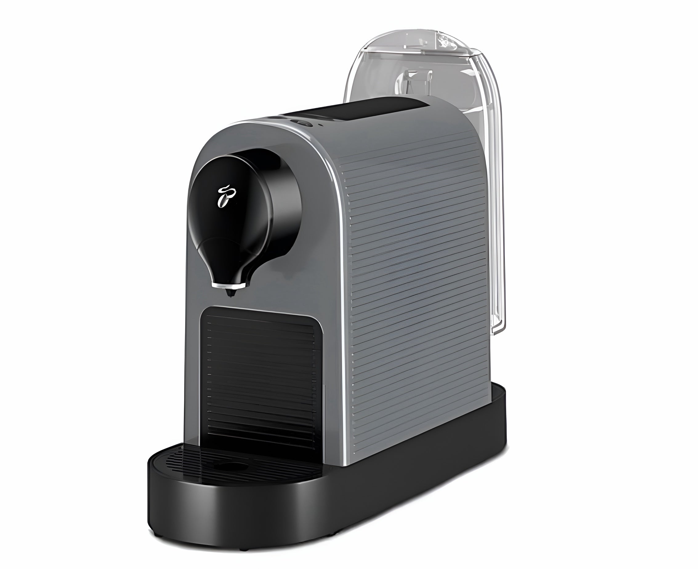 Tchibo Cafissimo Pure plus Kapselmaschine Grau + 50 Kapseln