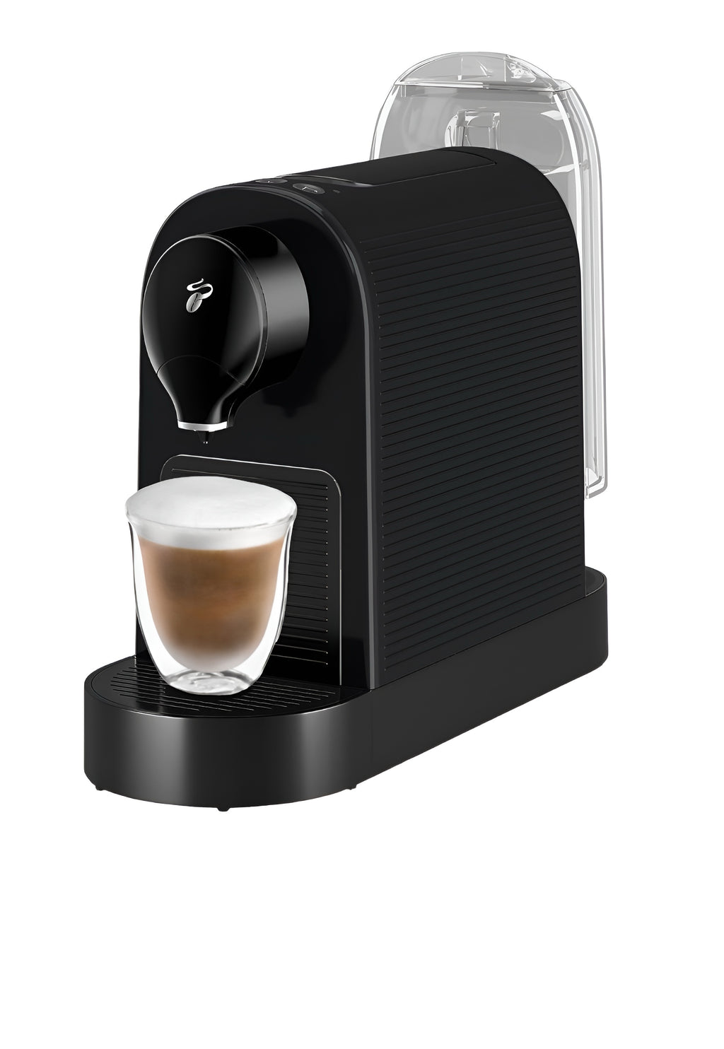 Tchibo Cafissimo Pure plus Kapselmaschine Schwarz + 50 Kapseln