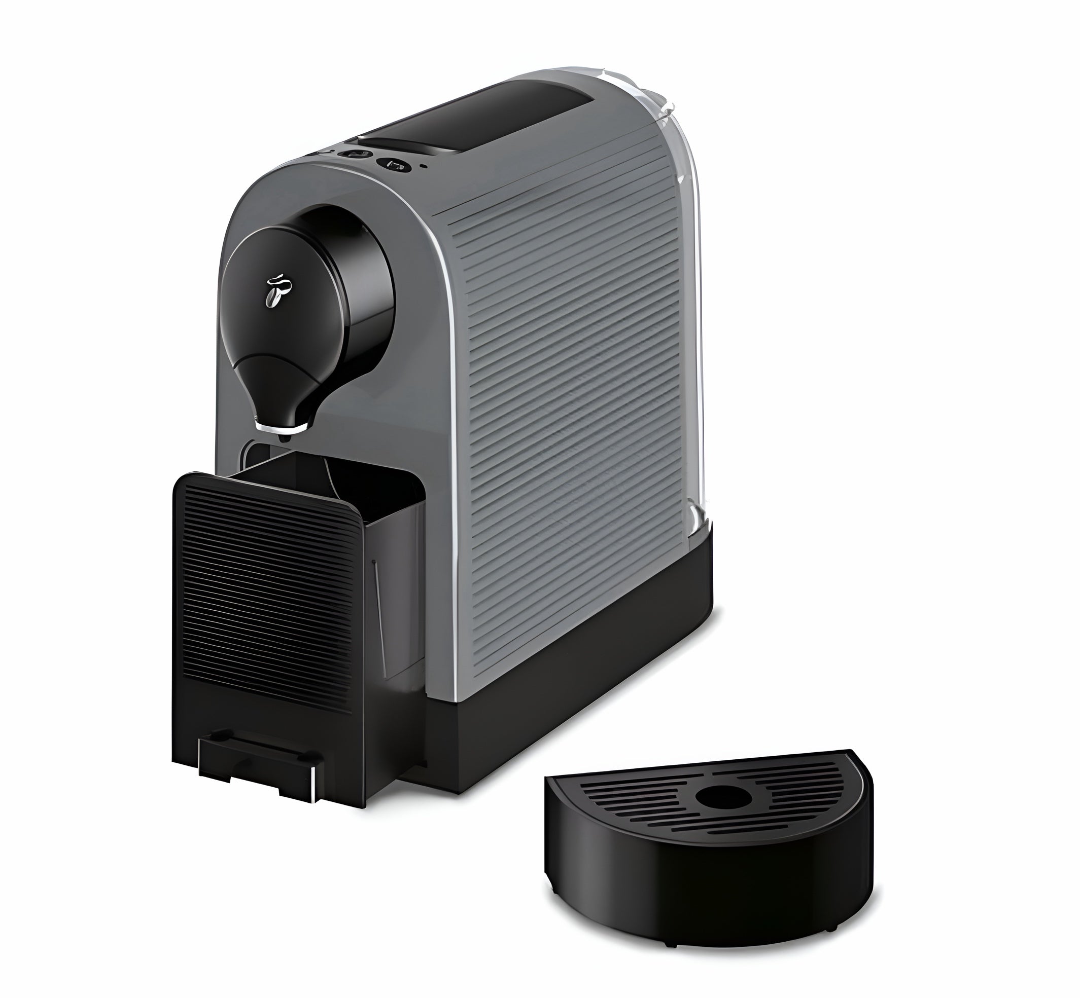 Tchibo Cafissimo Pure plus Kapselmaschine Grau + 50 Kapseln