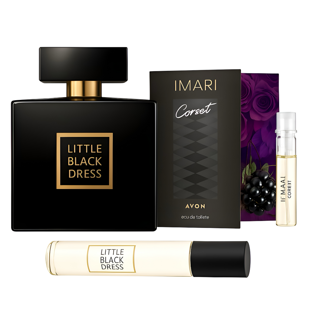 AVON Little Black Dress EdP 50 ml + Taschenspray – Set