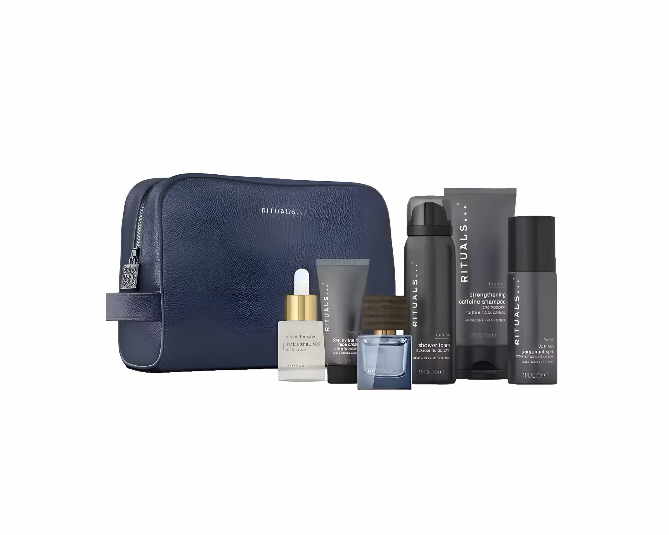 RITUALS Homme Geschenk-Tasche L 7-tlg. – Reise-Pflegeset