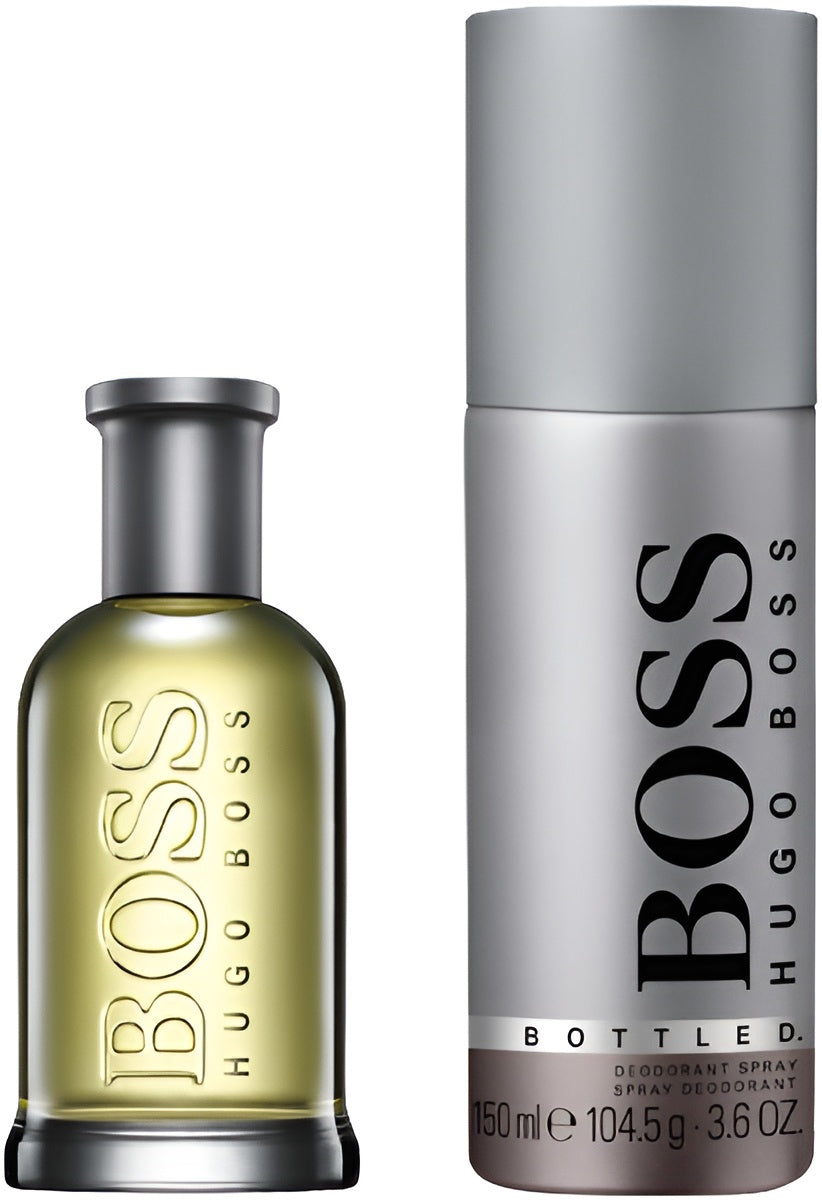 HUGO BOSS Bottled Geschenkset Herren – EdT 50 ml + Deo 150 ml
