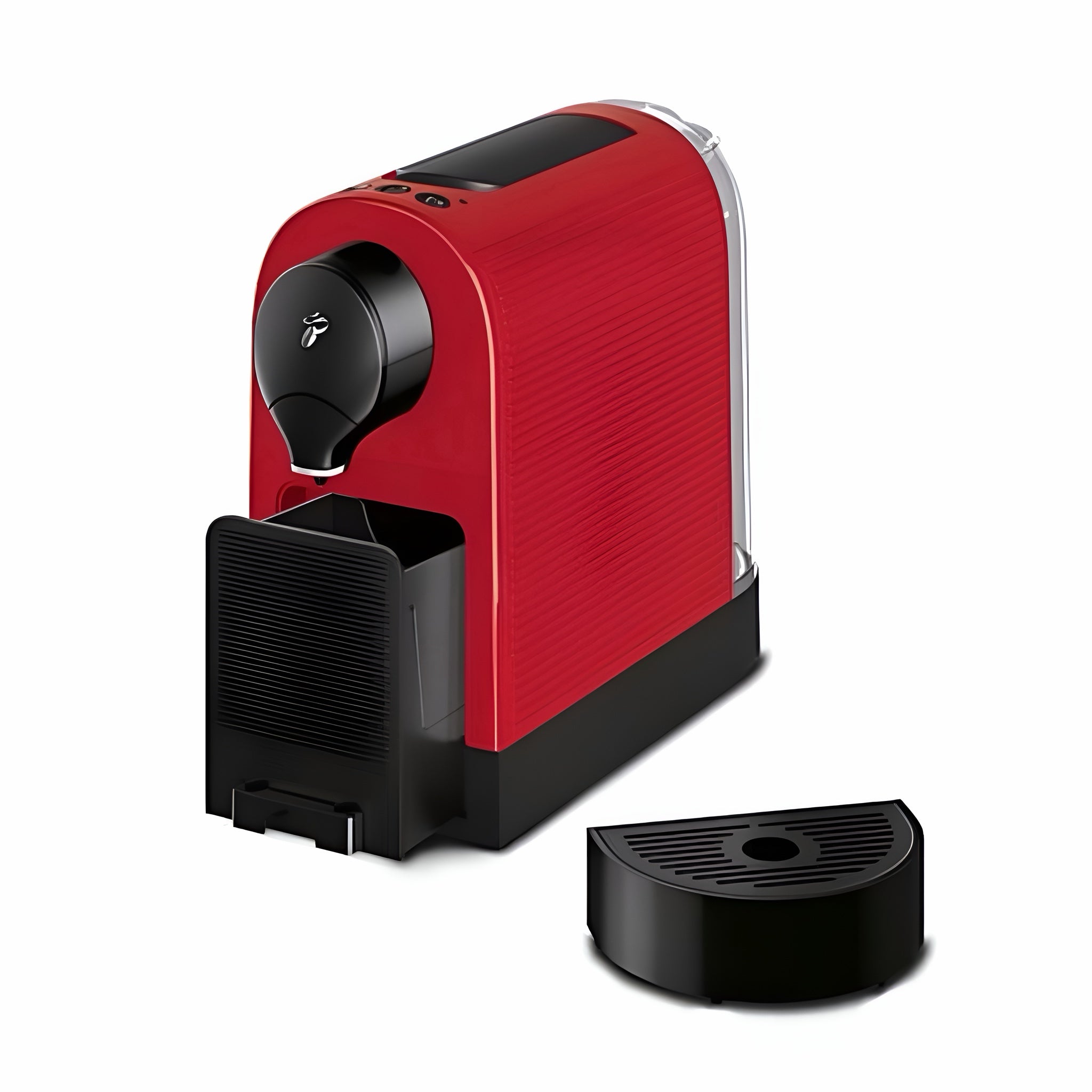 Tchibo Cafissimo Pure plus Kapselmaschine Rot + 50 Kapseln