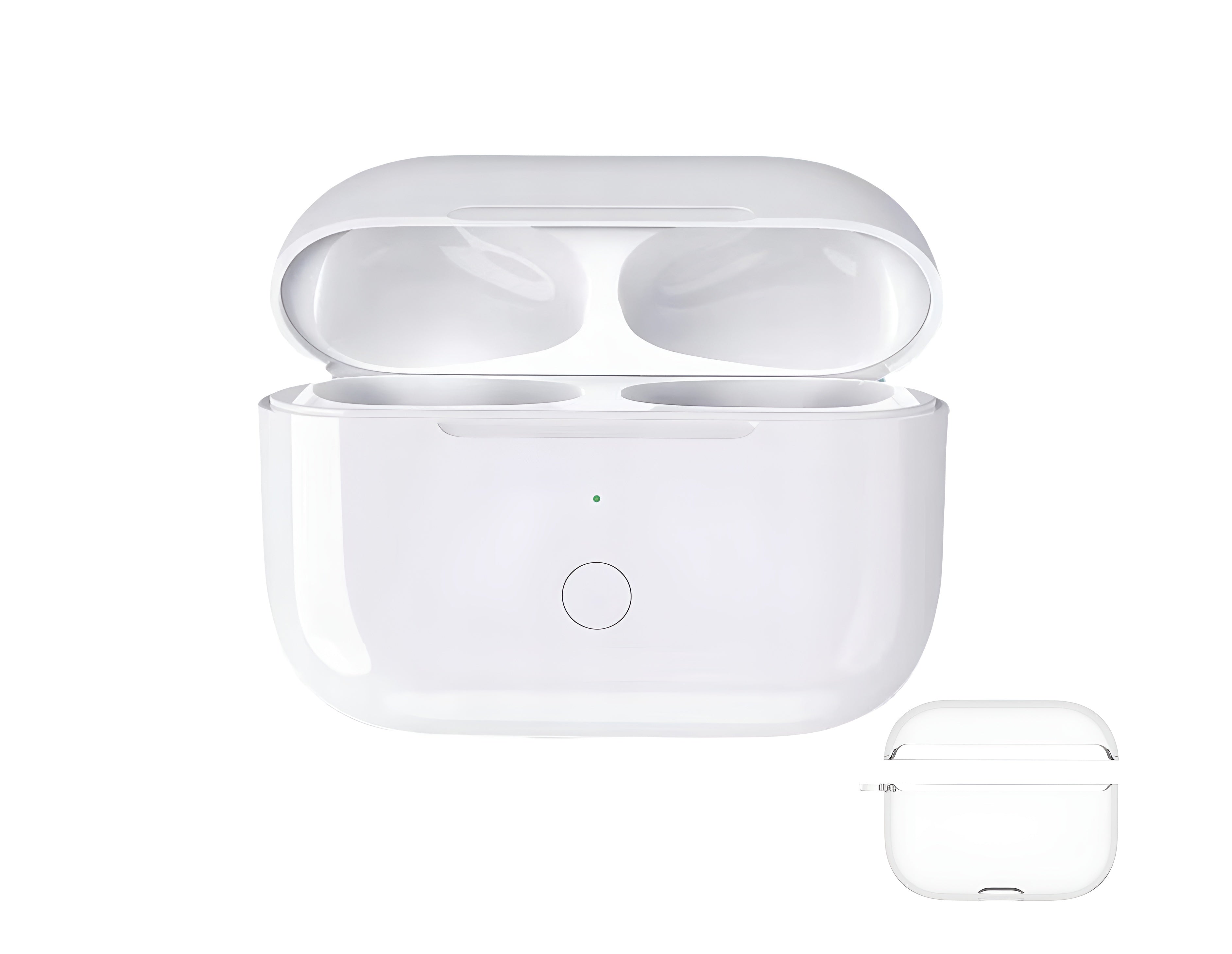 Ladecase für AirPods Pro 1 & 2 – 660 mAh Wireless Charging Case