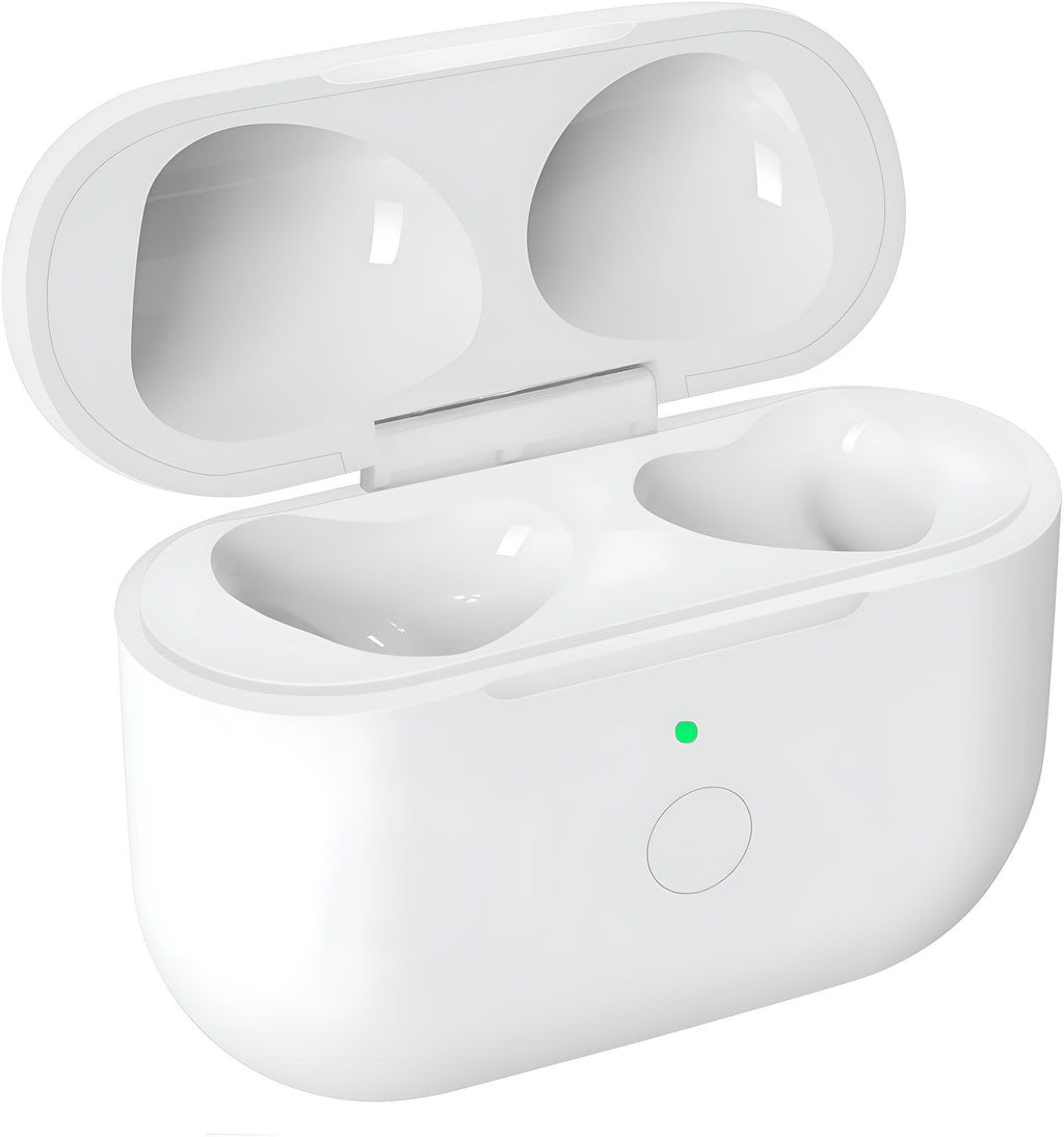 Ladecase für AirPods 3. Generation – Wireless Charging Case mit Transparente Schutzhülle