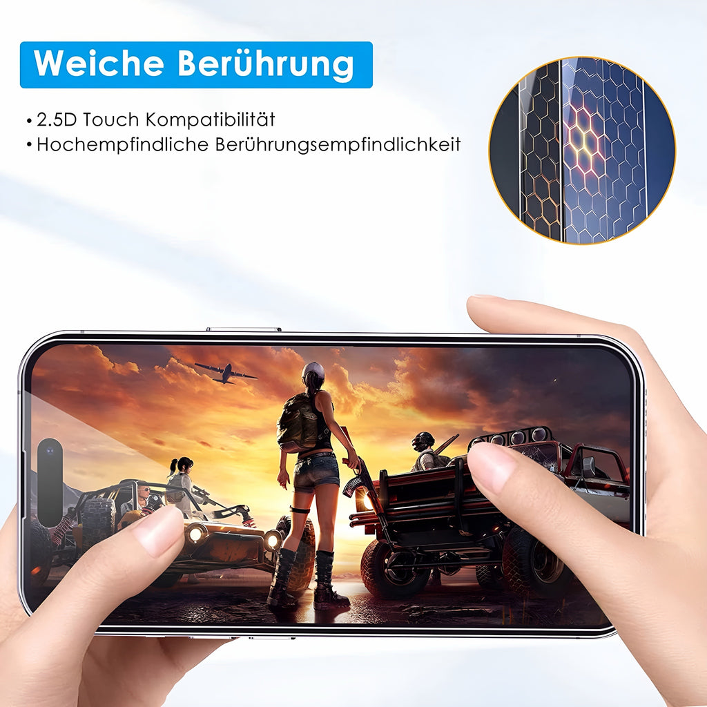 Displayschutzfolie für iPhone 11 / XR – 2 Stück Klar & Präzise Passform