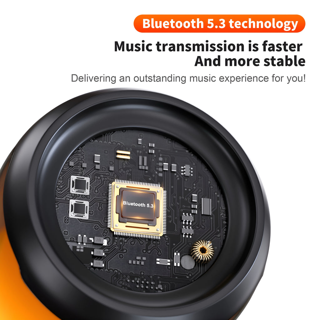 QERE HF22 Mini Bluetooth Lautsprecher RGB – 10h Akku