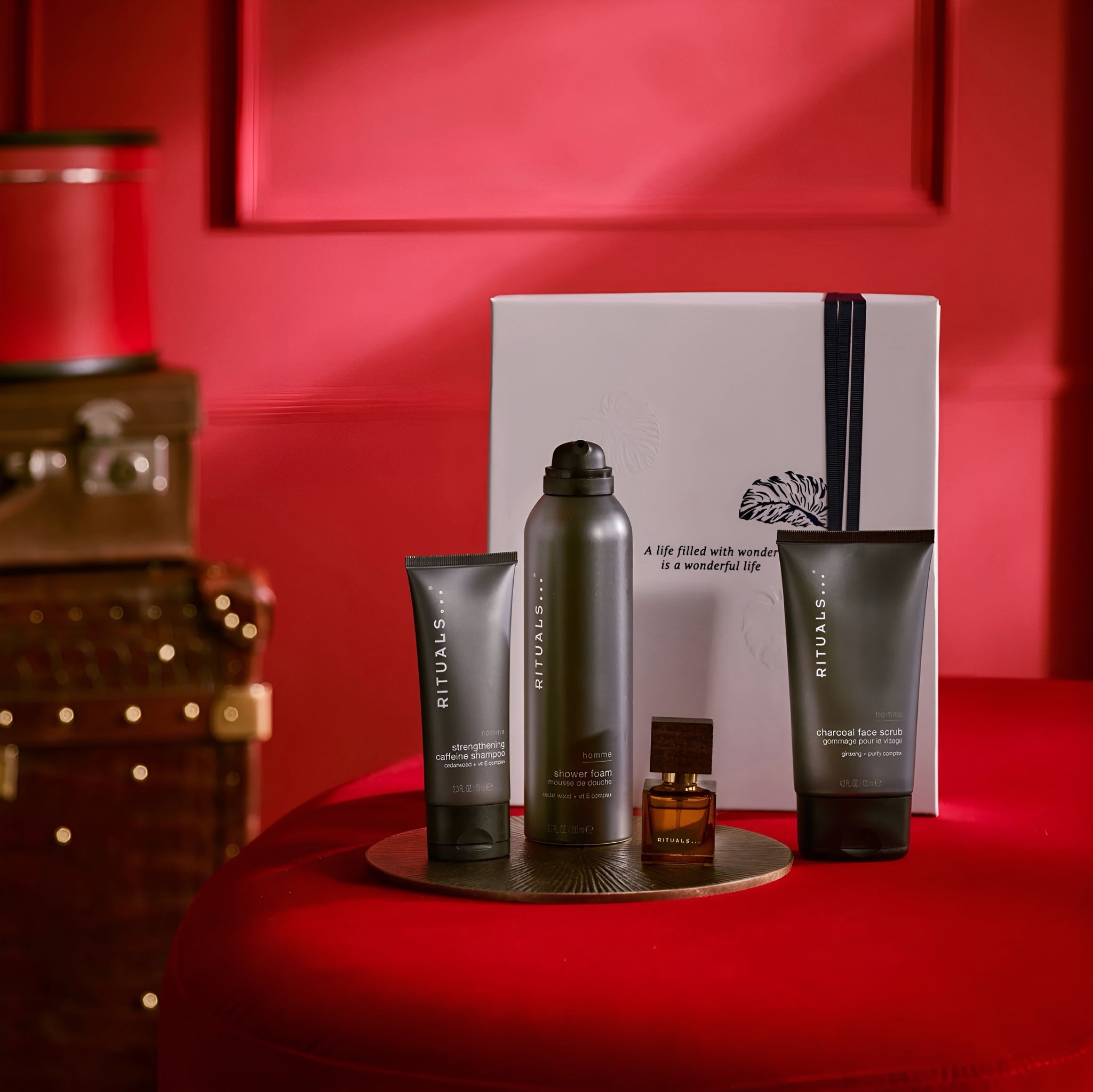 RITUALS Homme Geschenkset M 4-tlg. mit Travel Parfum