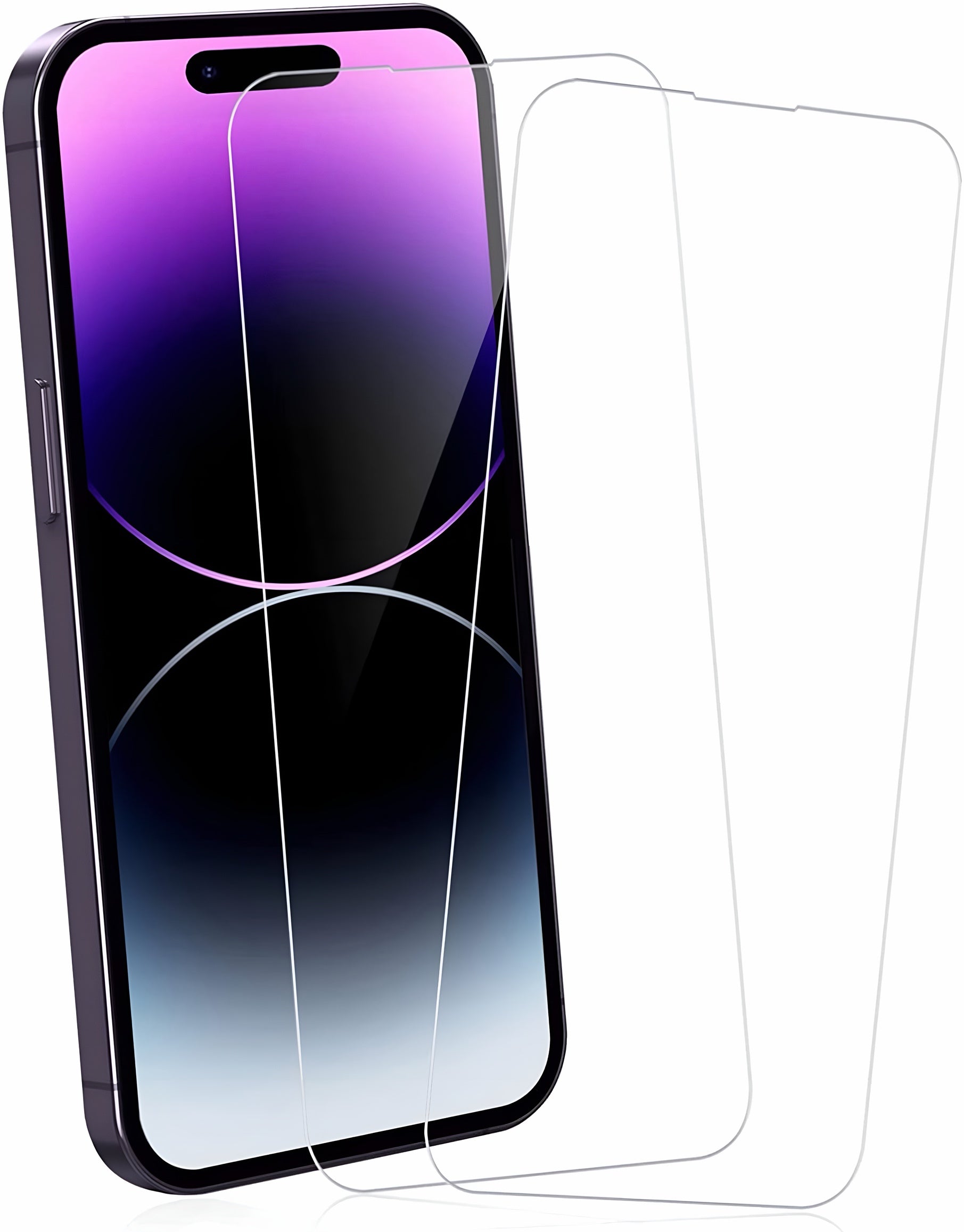 Displayschutzglas für iPhone XS Max – 2 Stück 9H Hartglas Kratzfest & Transparent