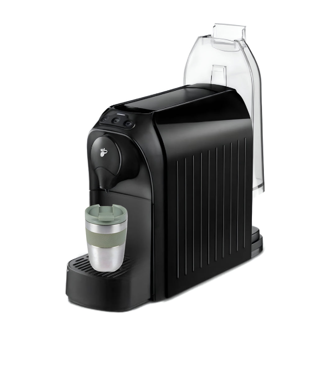 Tchibo Cafissimo Pure plus Kapselmaschine Schwarz + 50 Kapseln