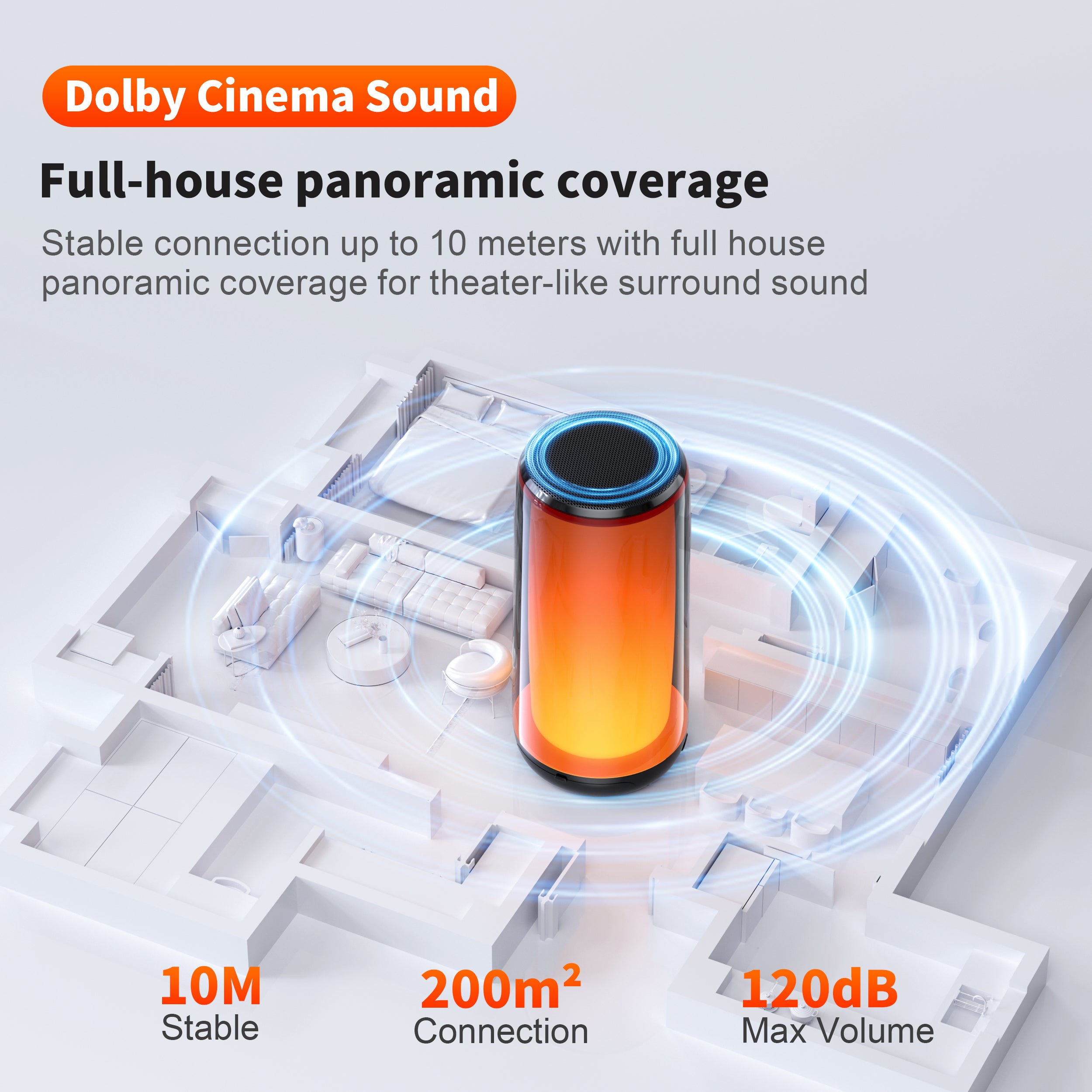 QERE HF-33 Bluetooth Lautsprecher Karaoke IPX5 – 30W