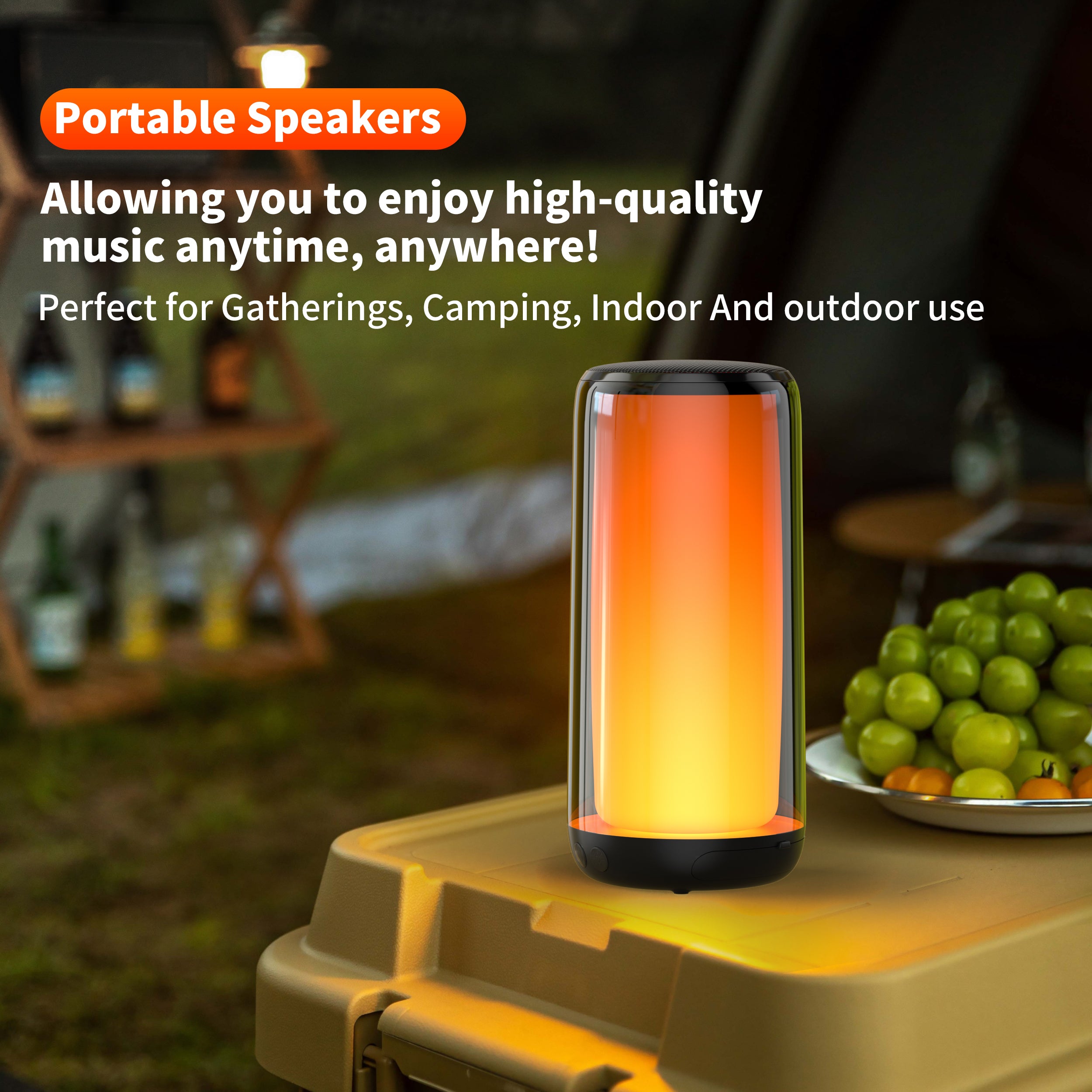QERE HF-33 Bluetooth Lautsprecher Karaoke IPX5 – 30W