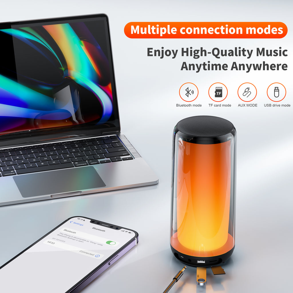 QERE HF-33 Bluetooth Lautsprecher Karaoke IPX5 – 30W
