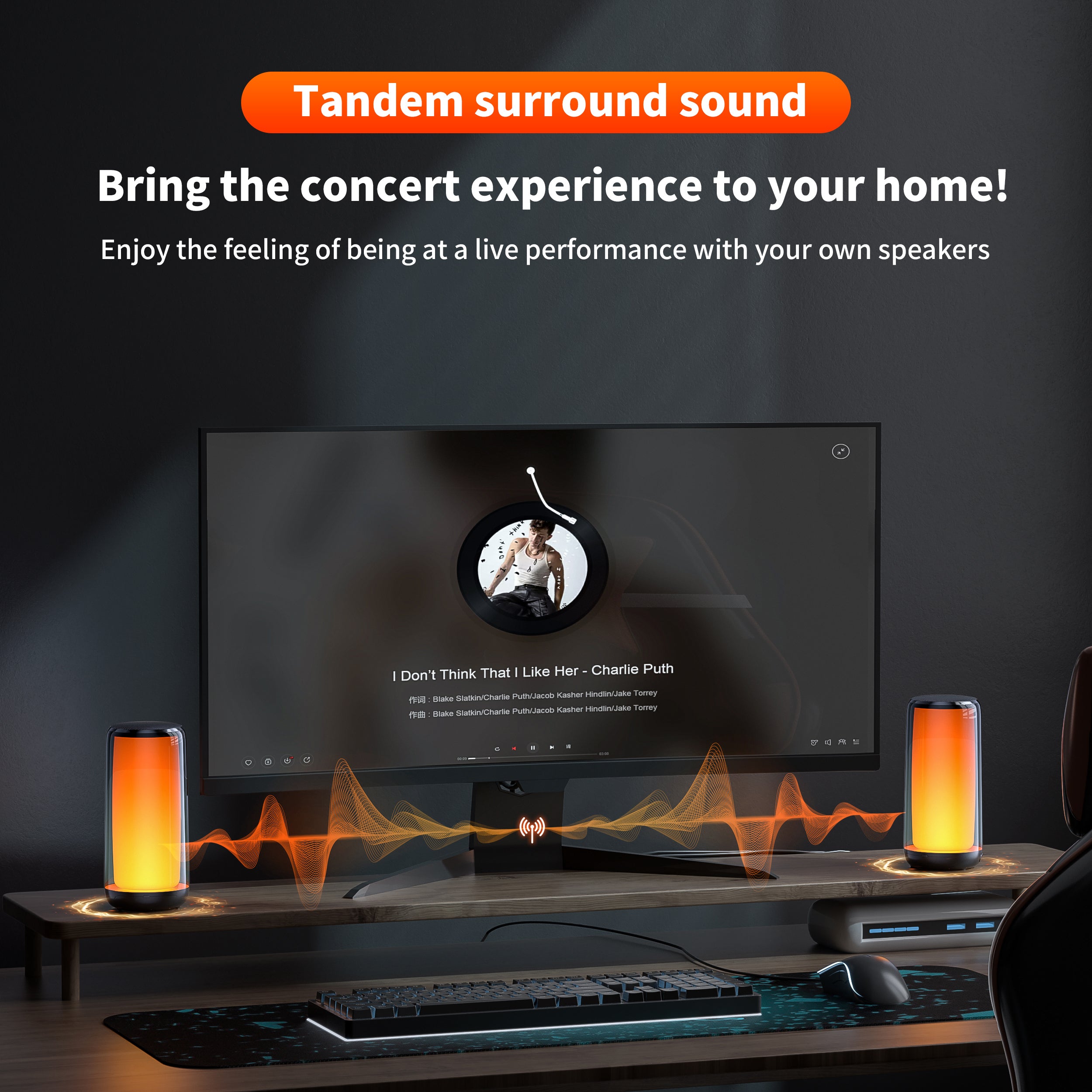 QERE HF-33 Bluetooth Lautsprecher Karaoke IPX5 – 30W