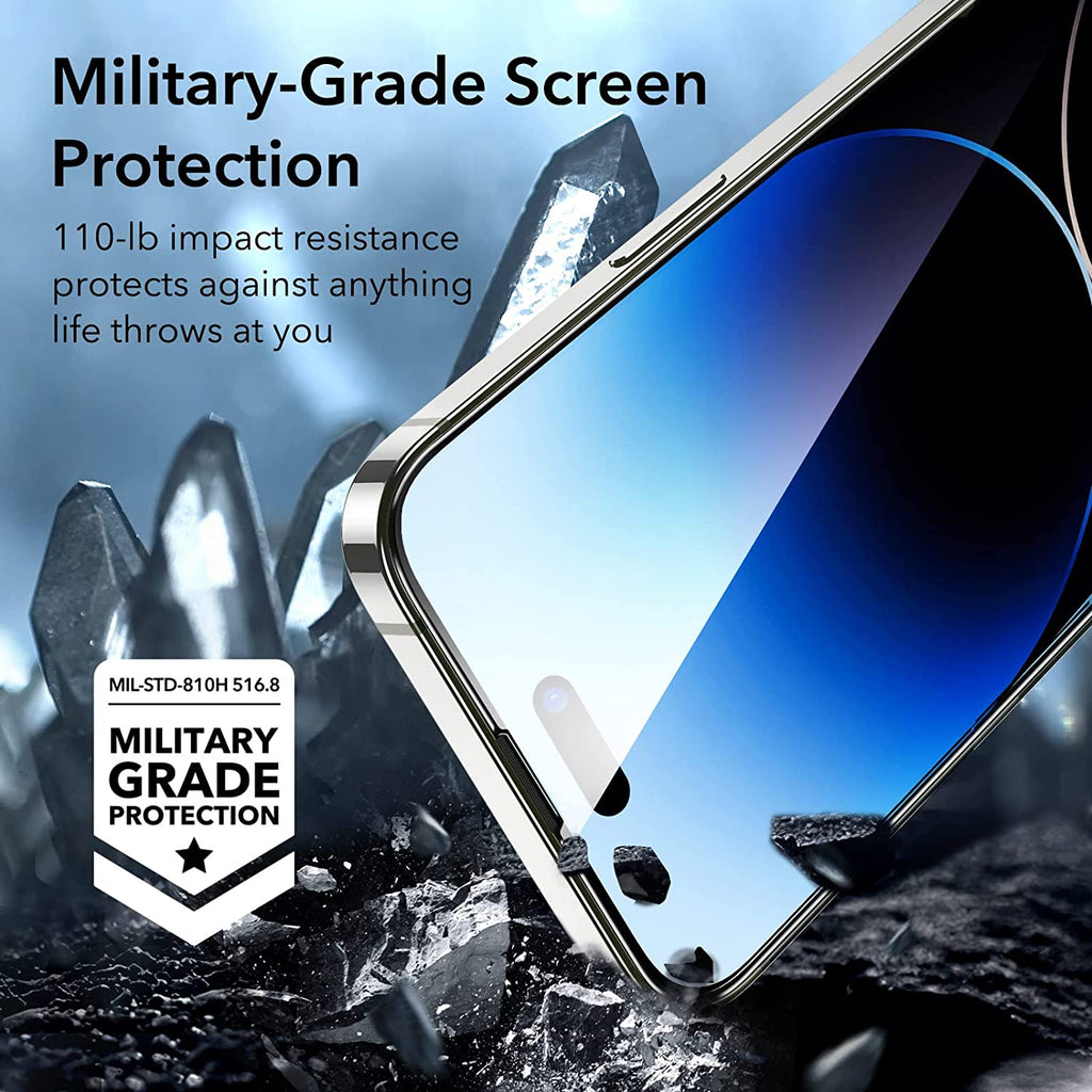 2er Set Panzerglas für iPhone 14 Pro Max – 9H Schutzglas Kratzfest & Hochtransparent