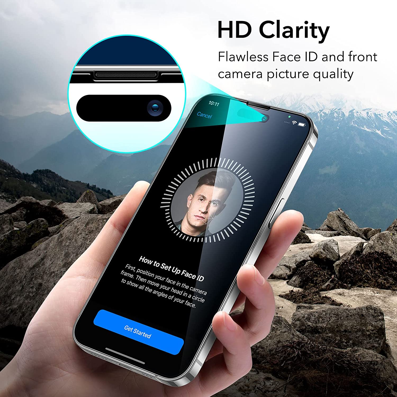 2er Set Panzerglas für iPhone 14 Pro Max – 9H Schutzglas Kratzfest & Hochtransparent