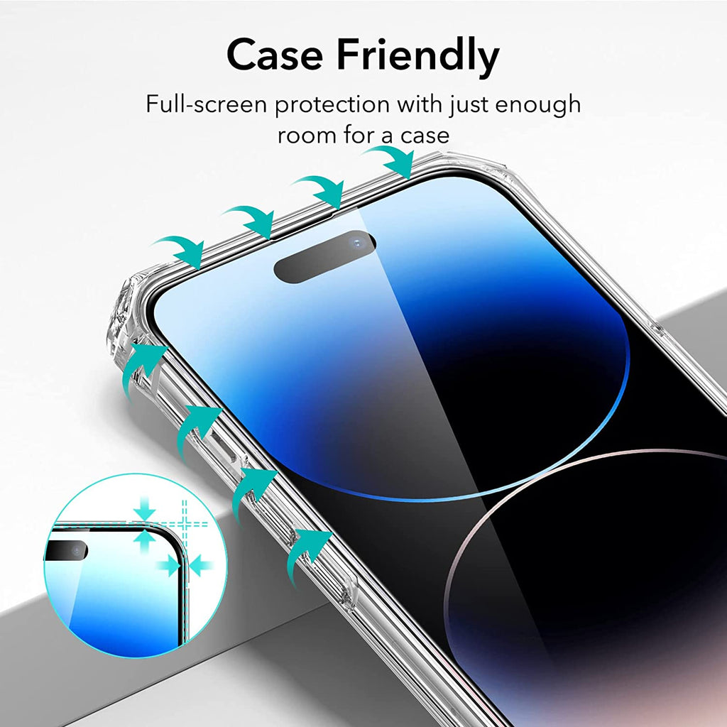 2er Set Panzerglas für iPhone 14 Pro Max – 9H Schutzglas Kratzfest & Hochtransparent