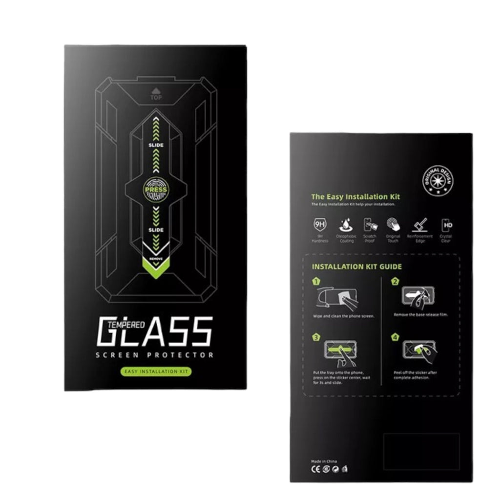 2x Panzerglas für iPhone 12 / 12 Pro Serie mit Installationsrahmen – 9H Schutzglas Anti Kratzer