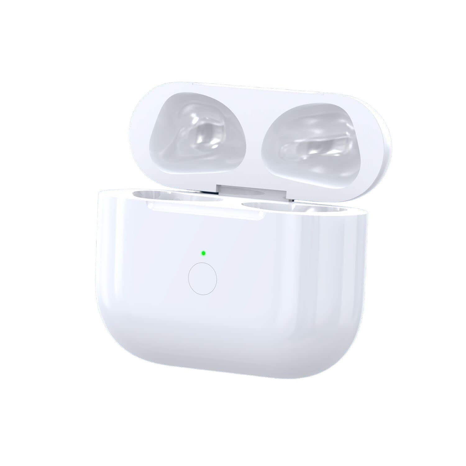 Ladecase für AirPods 3. Generation – Wireless Charging Case mit Transparente Schutzhülle