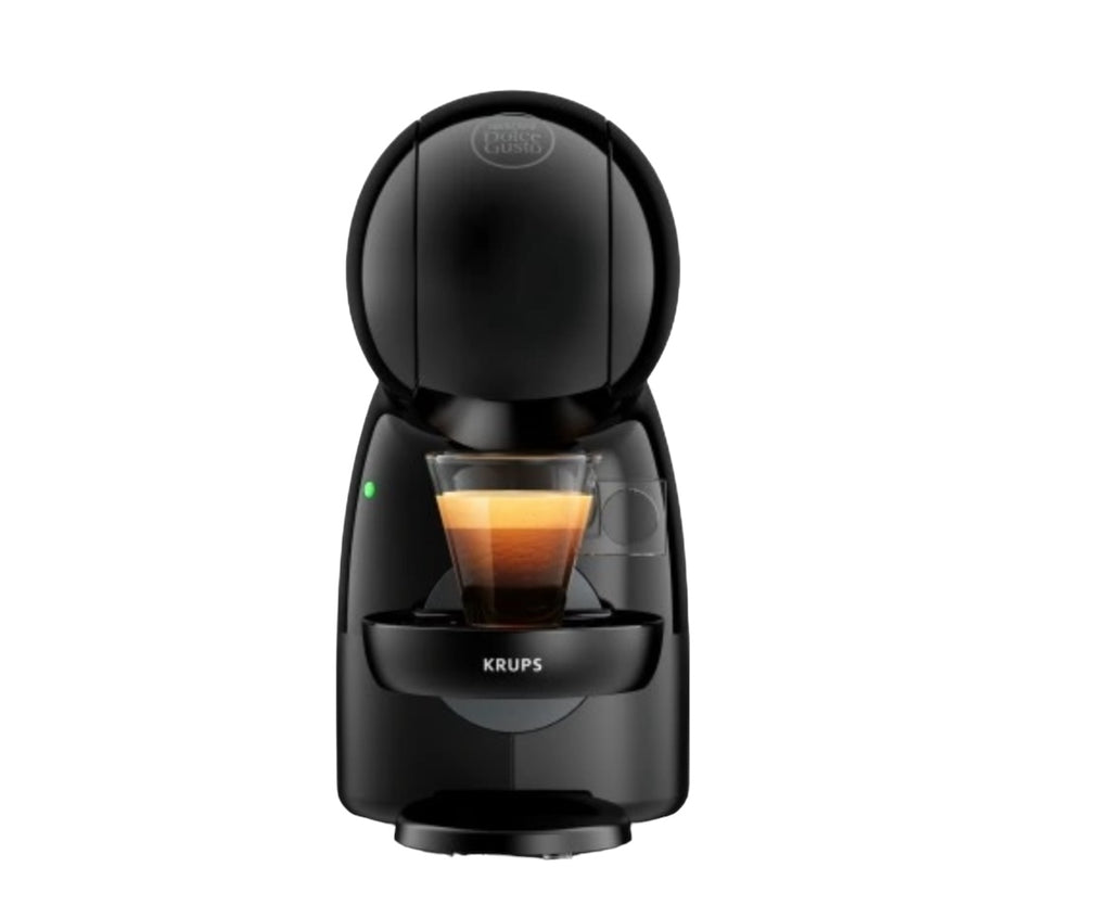 KRUPS Nescáfe Dolce Gusto Piccolo XS Kapselmaschine Schwarz – 15 Bar inkl. 3 Tassen & Kapselhalter