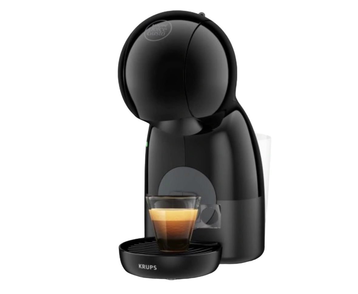 KRUPS Nescáfe Dolce Gusto Piccolo XS Kapselmaschine Schwarz – 15 Bar inkl. 3 Tassen & Kapselhalter