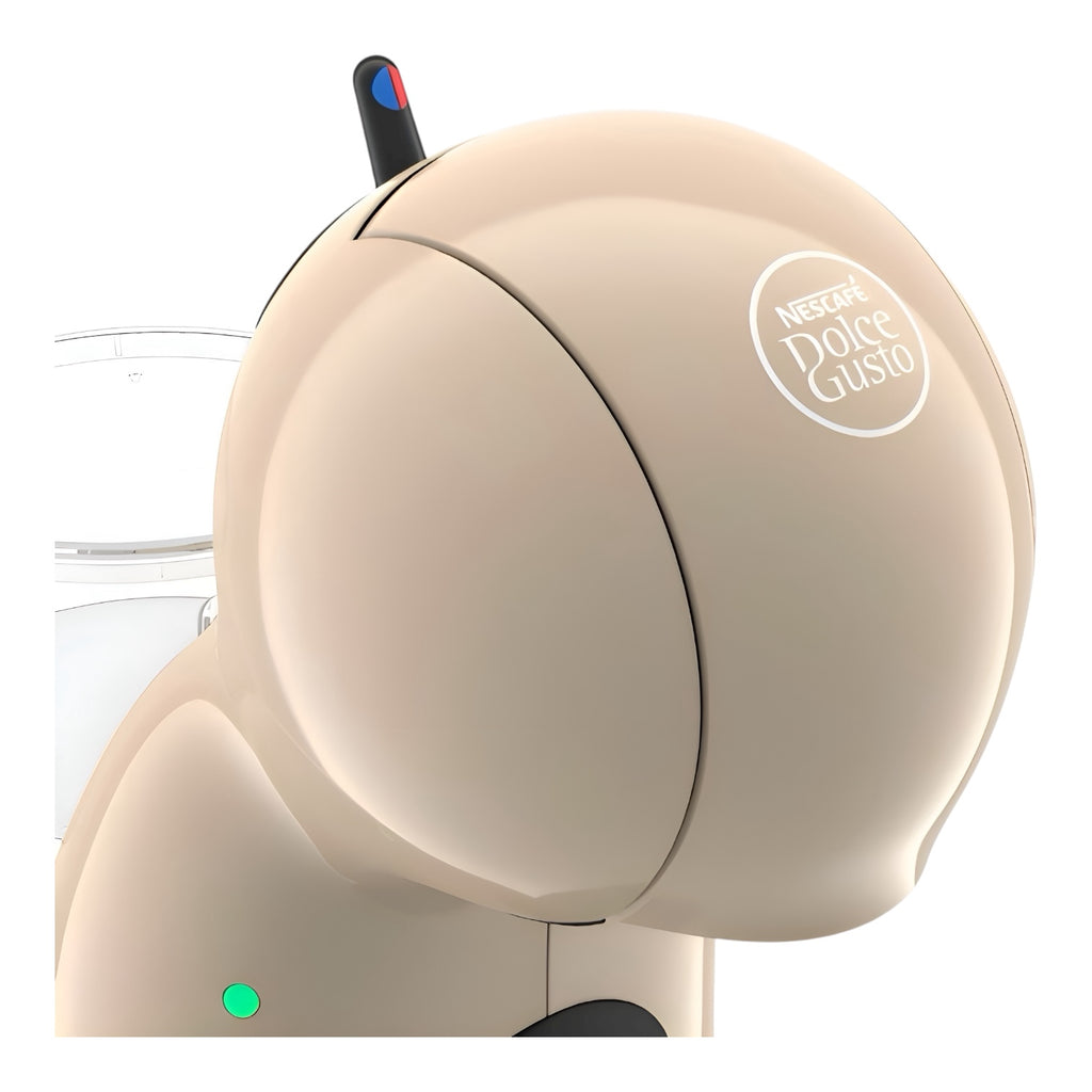 KRUPS Nescáfe Dolce Gusto Piccolo XS Kapselmaschine Taupe – 15 Bar inkl. 3 Espresso Tassen & Kapselhalter