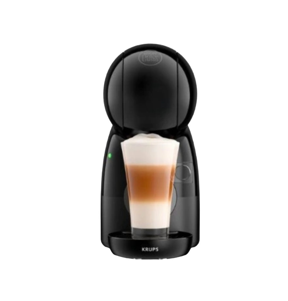 KRUPS Nescáfe Dolce Gusto Piccolo XS Kapselmaschine Schwarz – 15 Bar inkl. 3 Tassen & Kapselhalter