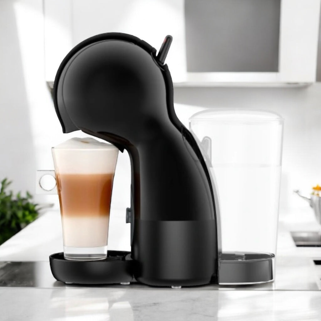 KRUPS Nescáfe Dolce Gusto Piccolo XS Kapselmaschine Schwarz – 15 Bar inkl. 3 Tassen & Kapselhalter