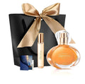 AVON Cosmetics Eau de Parfum TTA TOMORROW Spray 50ml, Taschenspray 10ml, für Damen, 4-tlg., Geschenkset, romantischer Flakon, langanhaltender Täglicher Duft