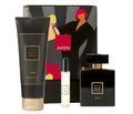 AVON Cosmetics Pflege-Geschenkset Little Black Dress Parfum 50 ml, Taschenspray 10 ml, Körperlotion Geschenkset, 4-tlg., Blumig-orientalischer Duft mit sinnlicher Tiefe, Geschenkbox.