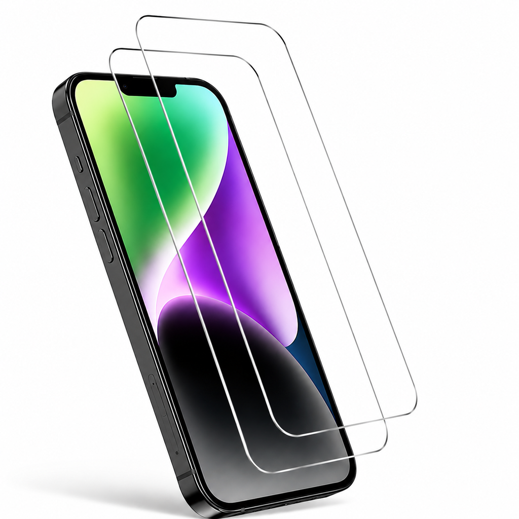 Displayschutzglas für iPhone 13 Pro Max – 2 Stück 9H Hartglas Full Screen Kratzfest